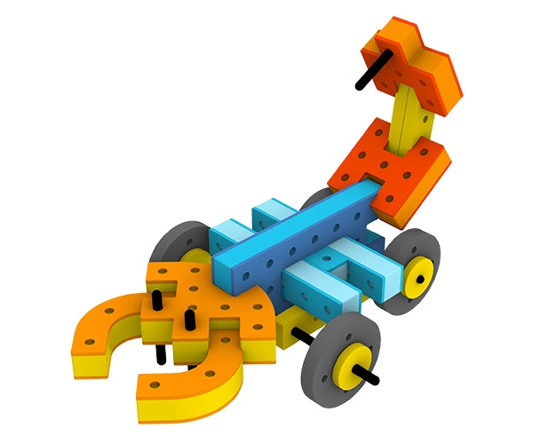 BAKOBA „Adventure“ konstruktorius – 54 minkštos detalės