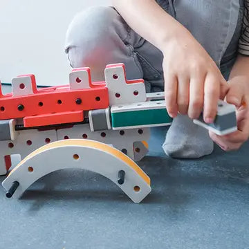 BAKOBA „Inventor“ konstruktorius – 65 minkštos detalės