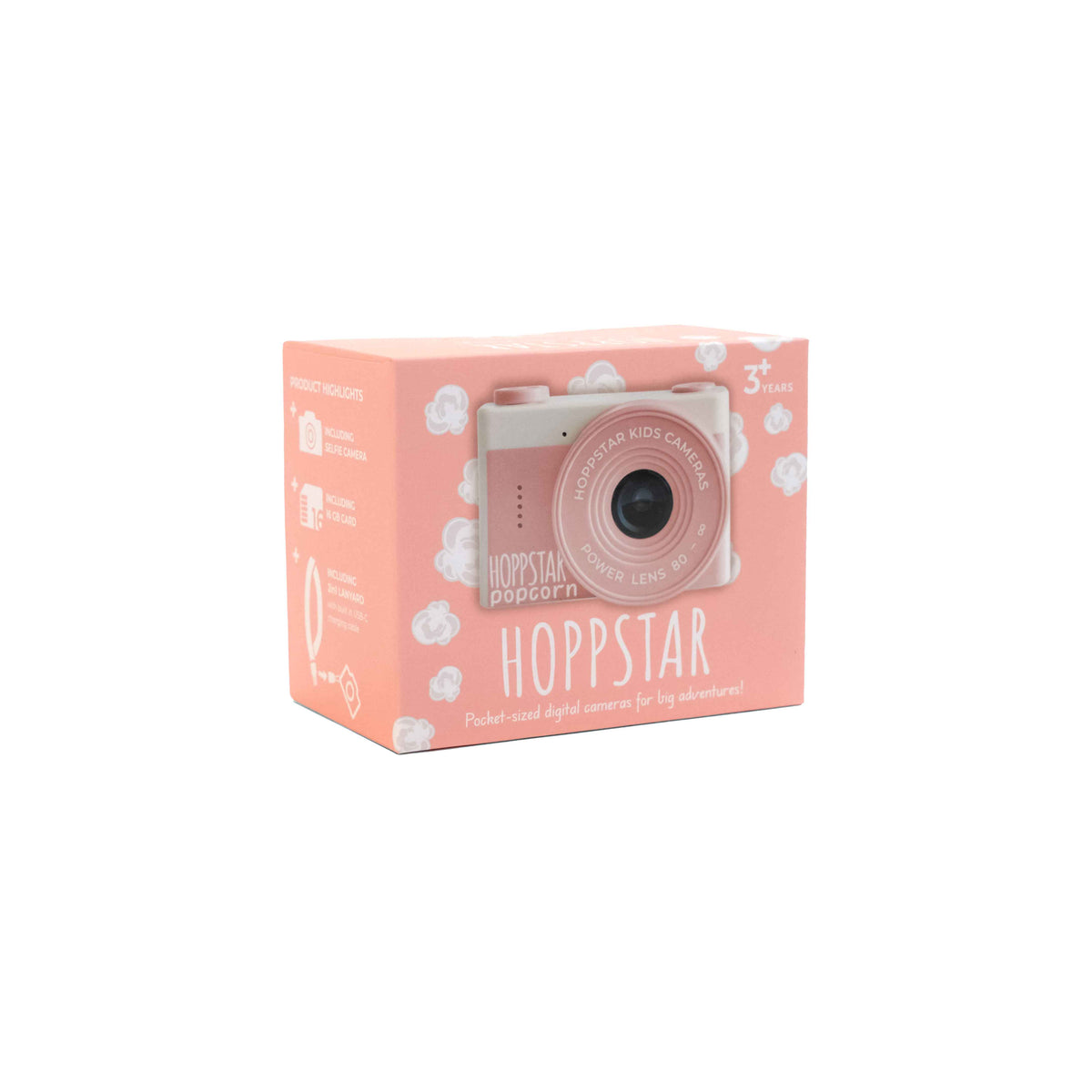 HOPPSTAR Popcorn fotoaparatas vaikams | 4 spalvos