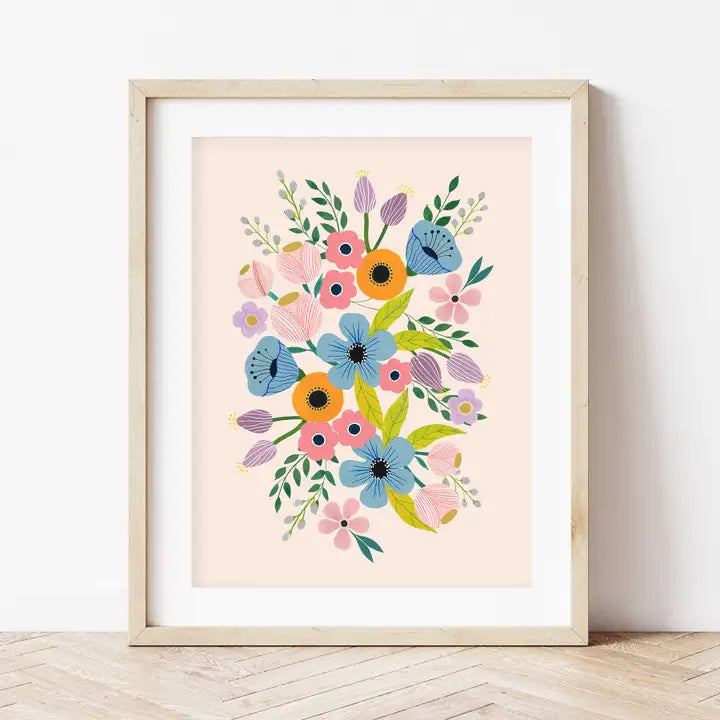 Tapybos pagal skaičius rinkinys – Gėlių puokštė