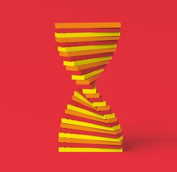 Bioblo MINI DĖŽĖ "Rusty Robo"su 40 vnt. blokelių