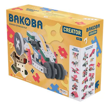 BAKOBA „Creator“ konstruktorius  – 72 minkštos detalės