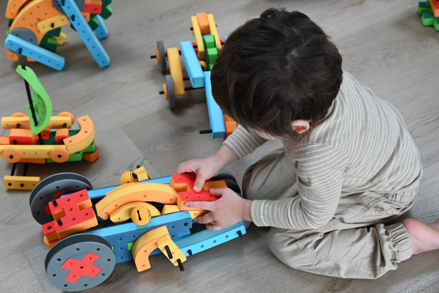 BAKOBA „Voyager“ konstruktorius  – 84 minkštos detalės