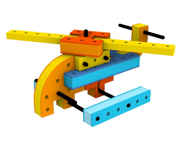 BAKOBA „Adventure“ konstruktorius  – 54 minkštos detalės