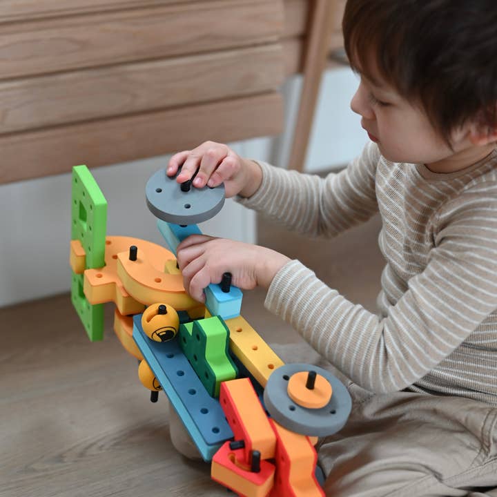 BAKOBA „Adventure“ konstruktorius  – 54 minkštos detalės