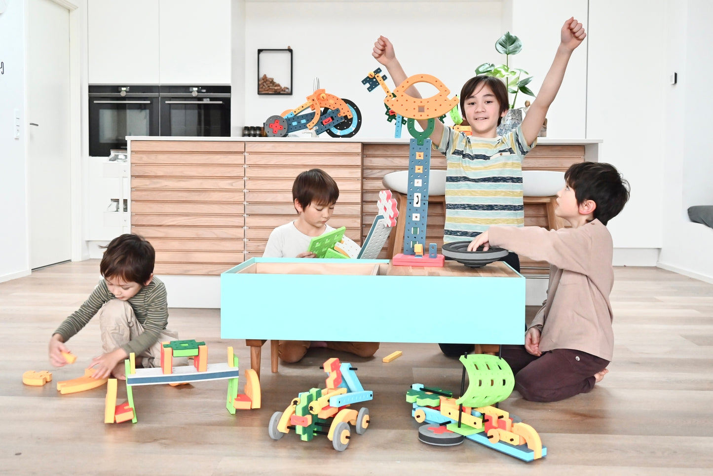 BAKOBA „Adventure“ konstruktorius  – 54 minkštos detalės