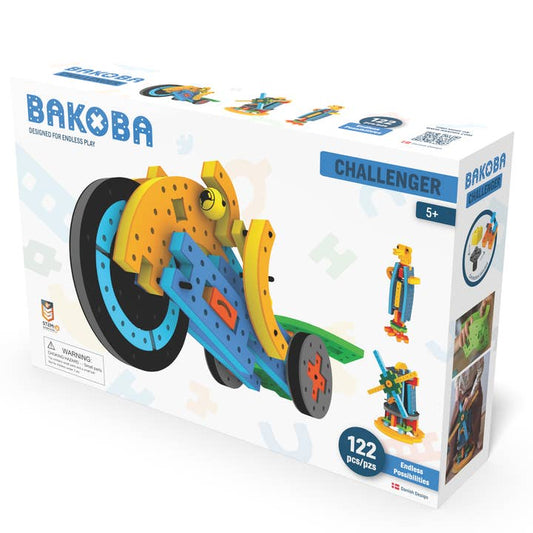 BAKOBA „Challenger“ konstruktorius  – 122 minkštos detalės