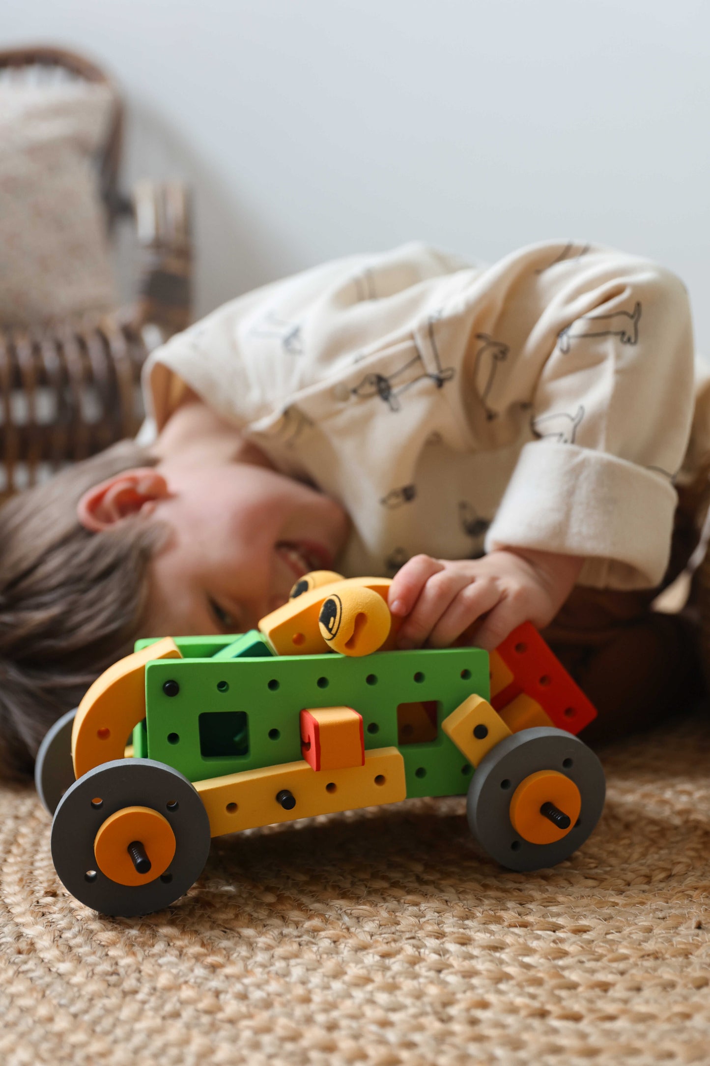 BAKOBA „Creative Box“ konstruktorius  – 182 minkštos detalės