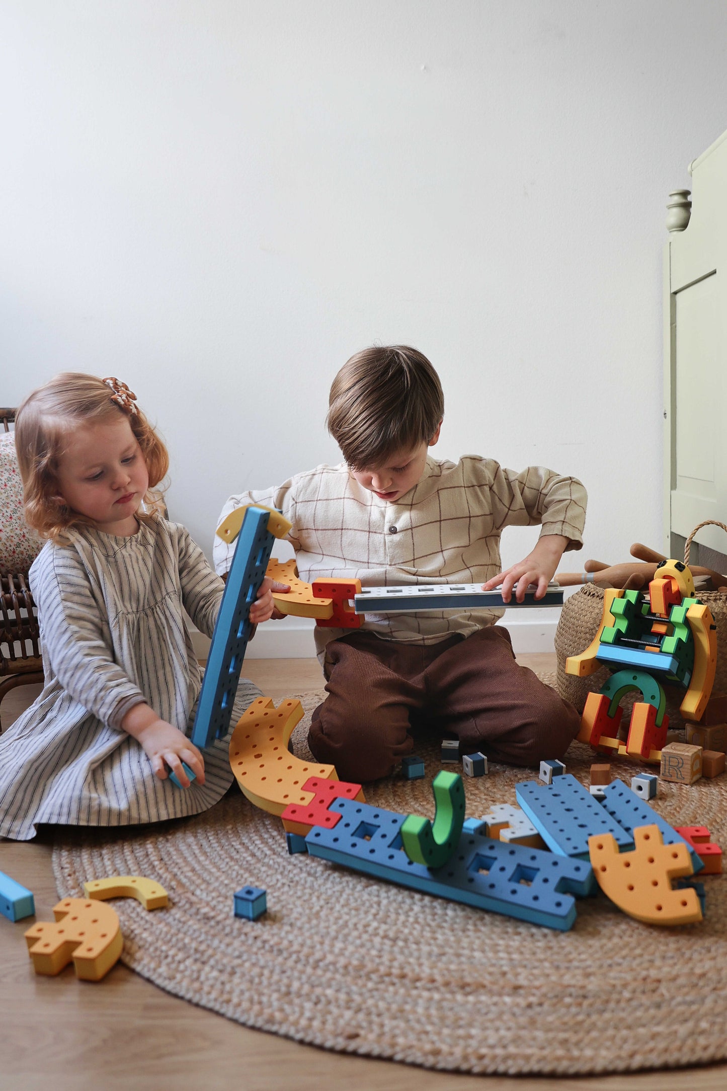 BAKOBA „Creative Box“ konstruktorius  – 182 minkštos detalės