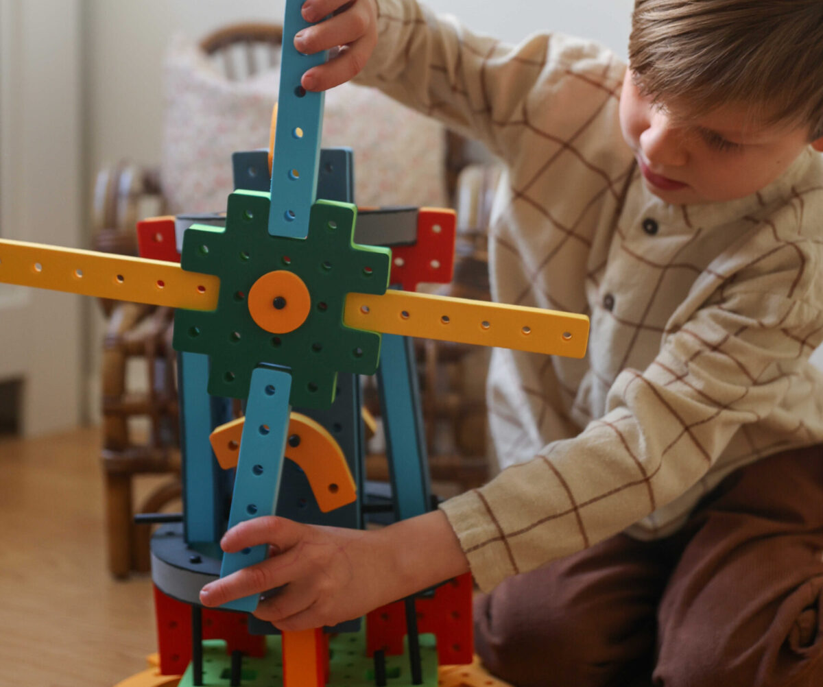 BAKOBA „Creative Mega Box“ konstruktorius  – 300 minkštų detalių