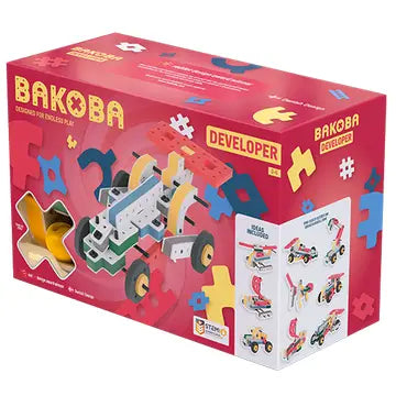 BAKOBA „Developer“ konstruktorius  – 49 minkštos detalės