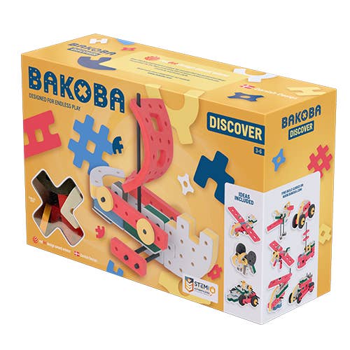 BAKOBA „Discover“ konstruktorius  – 38 minkštos detalės