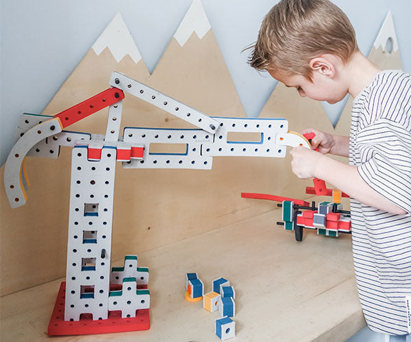 BAKOBA „Pioneer“ konstruktorius  – 116 minkštų detalių