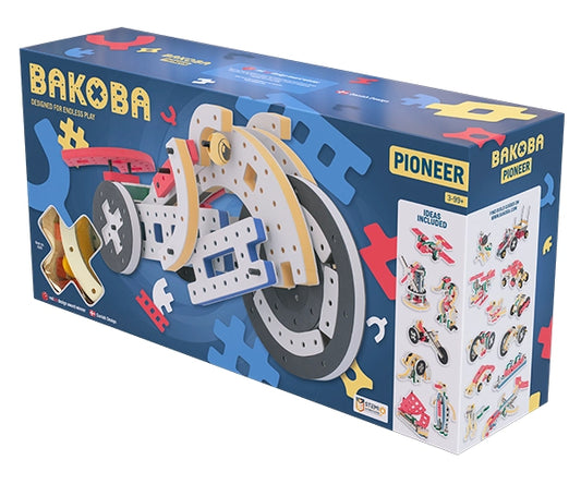 BAKOBA „Pioneer“ konstruktorius  – 116 minkštų detalių