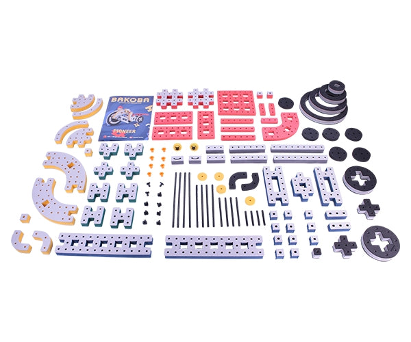 BAKOBA „Pioneer“ konstruktorius  – 116 minkštų detalių