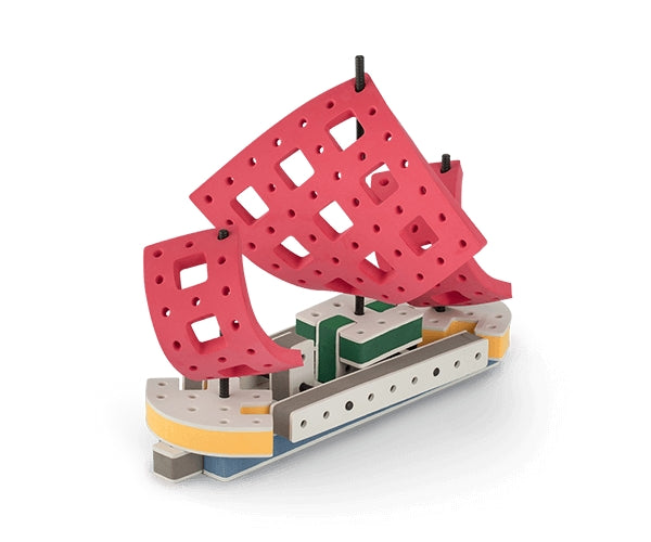 BAKOBA „Pioneer“ konstruktorius  – 116 minkštų detalių
