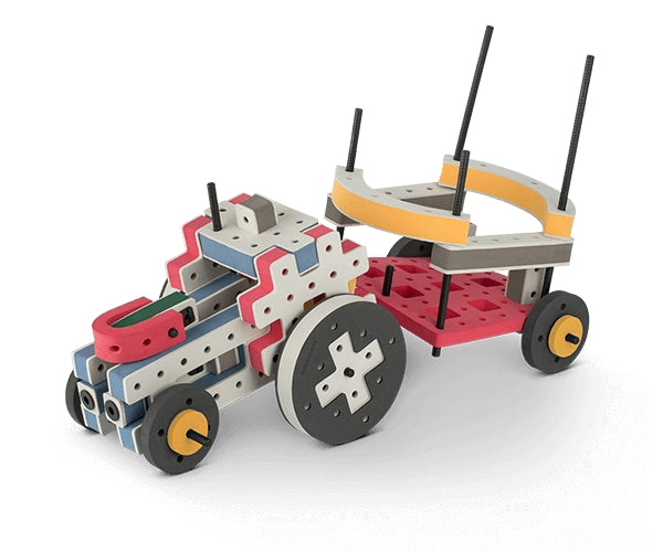 BAKOBA „Pioneer“ konstruktorius  – 116 minkštų detalių