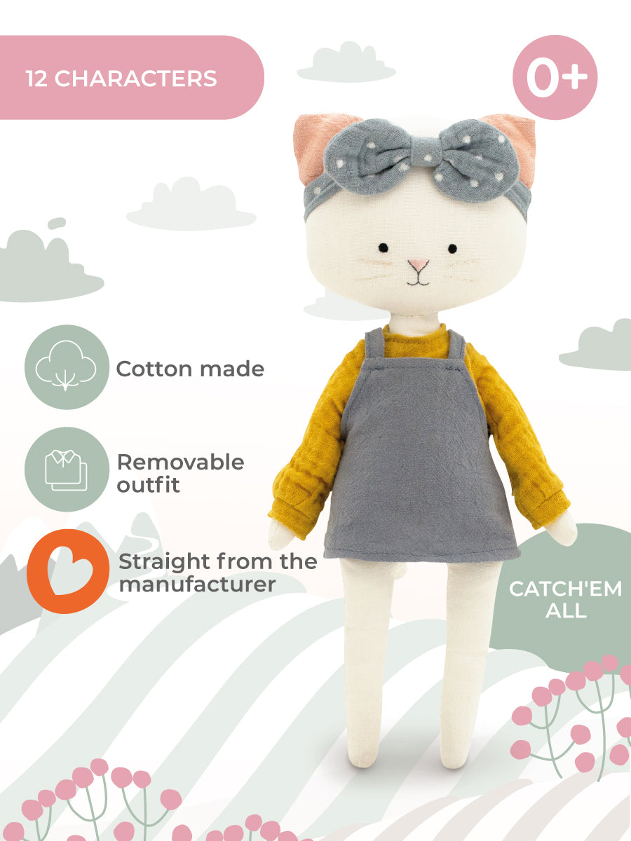Pliušinis žaislas Cotti Motti katytė Christy