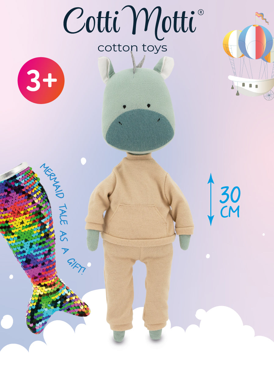 Pliušinis žaislas Cotti Motti drakoniukas Andy