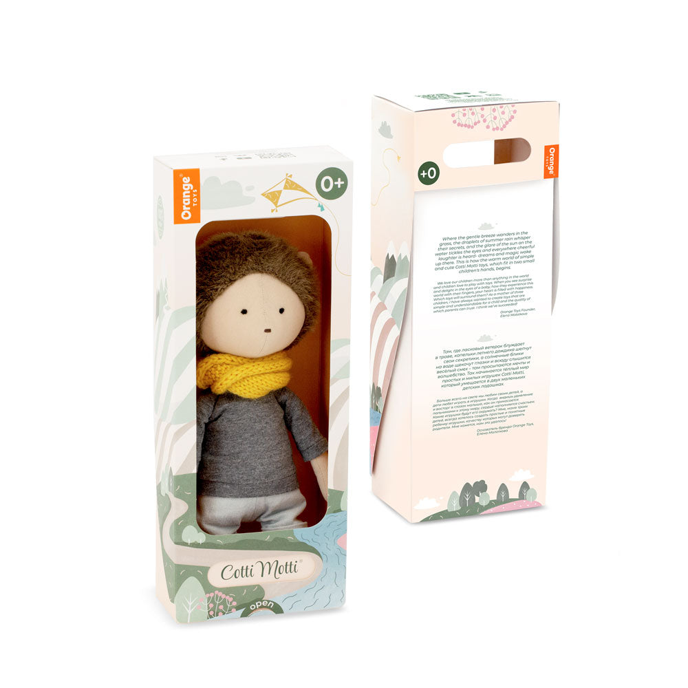 Pliušinis žaislas Cotti Motti ežiukas Henry