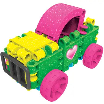 Clics „Bucket 8 in 1 Glitter“ konstruktorius