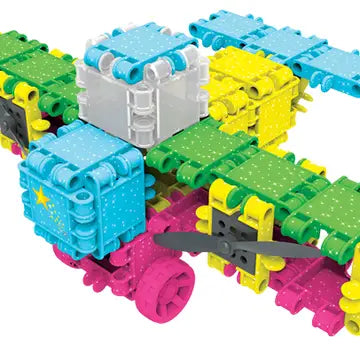 Clics „Bucket 8 in 1 Glitter“ konstruktorius