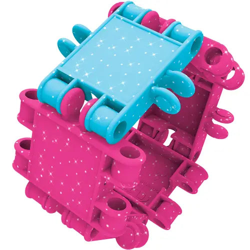 Clics „Bucket 8 in 1 Glitter“ konstruktorius