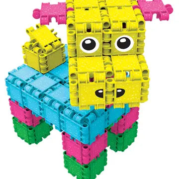 Clics „Bucket 8 in 1 Glitter“ konstruktorius