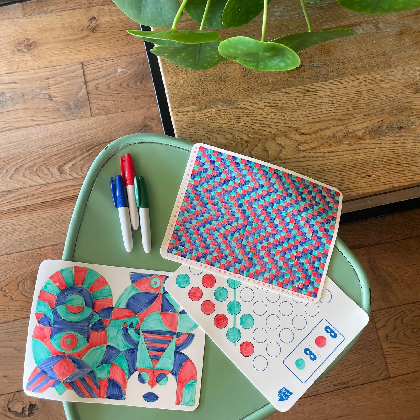 Kelioninis žaidimų rinkinys – 6 nuvalomi žaidimai