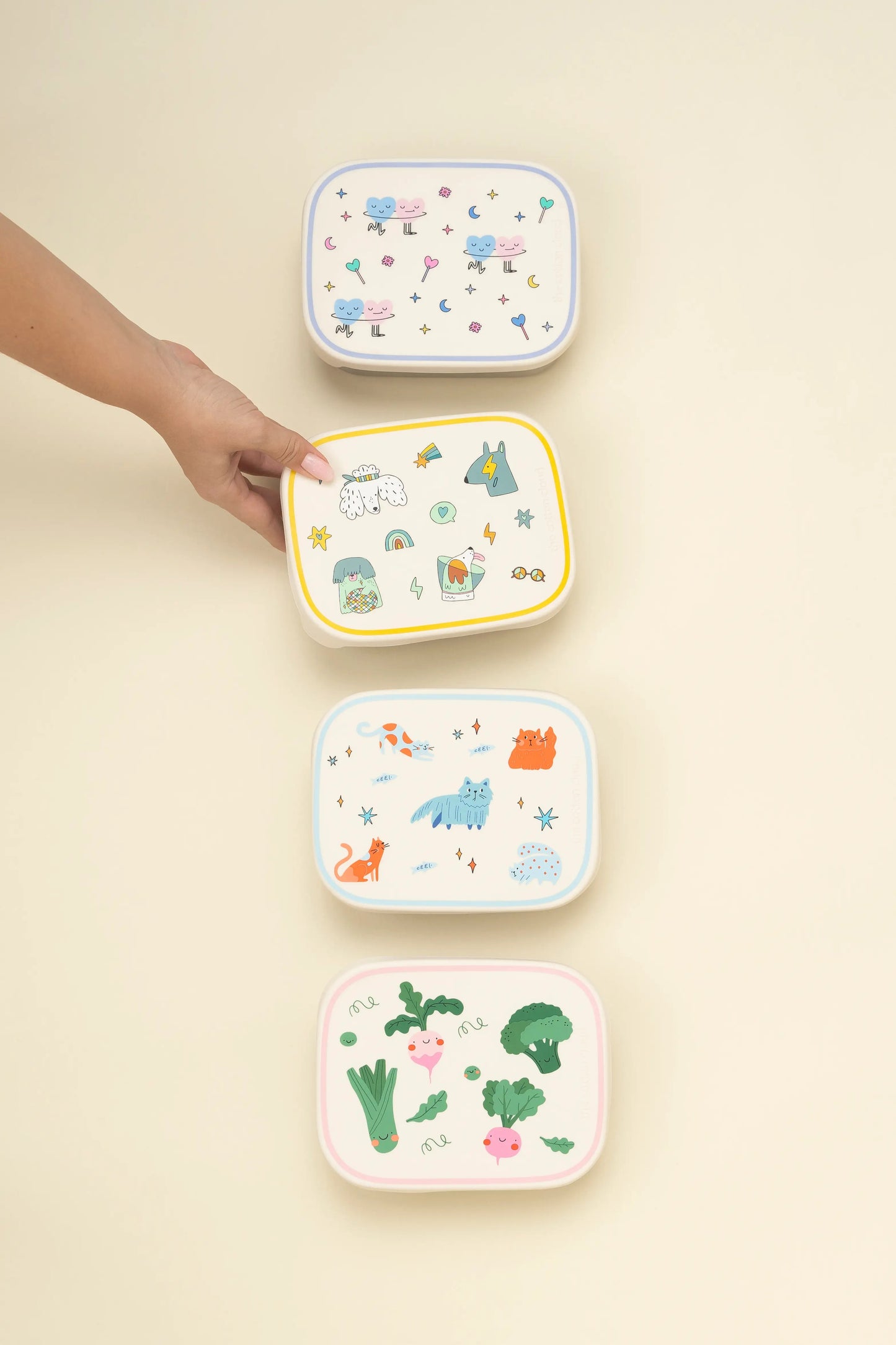 Nerūdijančio plieno pietų dėžutė su skyriais