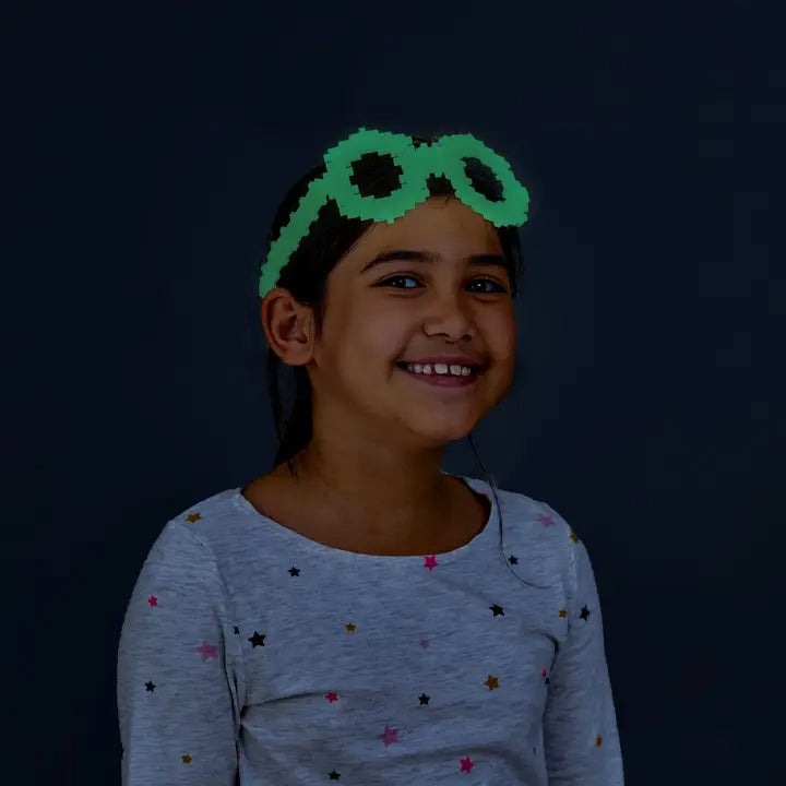 Plus-Plus fosforinis Discovery – 2000 detalių konstruktorius