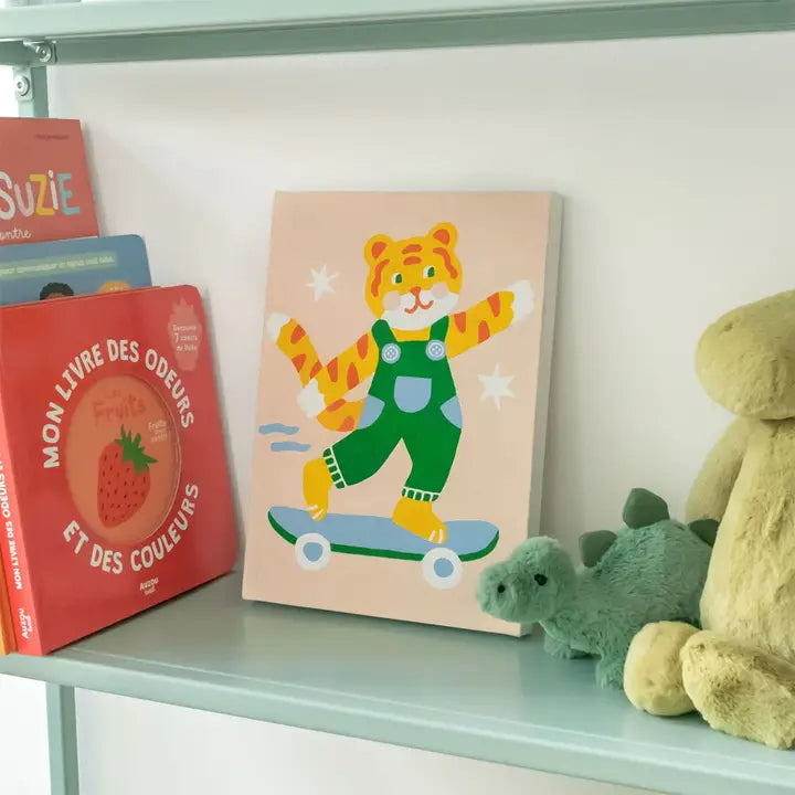 Piešimo pagal skaičius rinkinys vaikams – Petit Pinceau Titi Skate (su mažu teptuku)