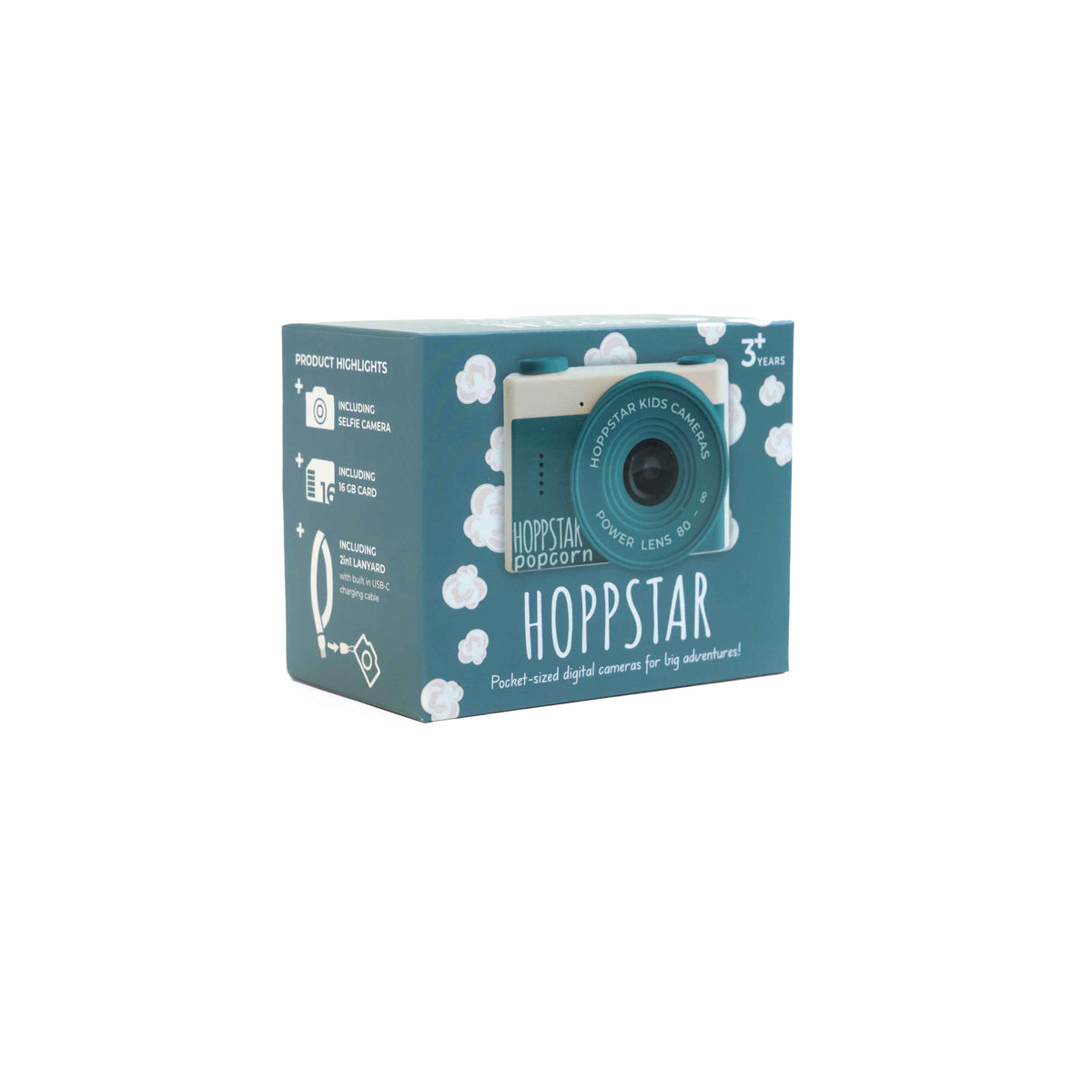 HOPPSTAR Popcorn fotoaparatas vaikams | 4 spalvos