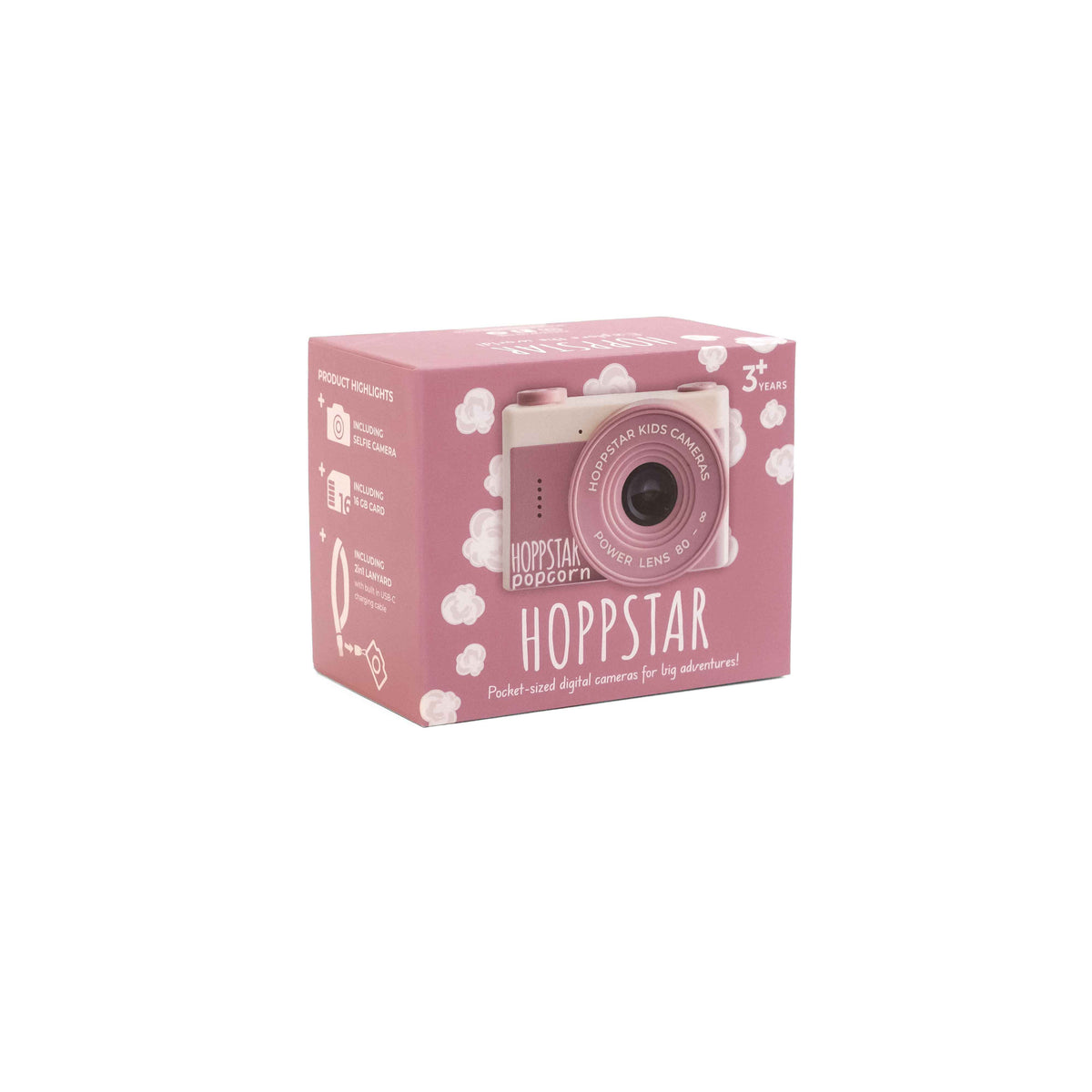 HOPPSTAR Popcorn fotoaparatas vaikams | 4 spalvos