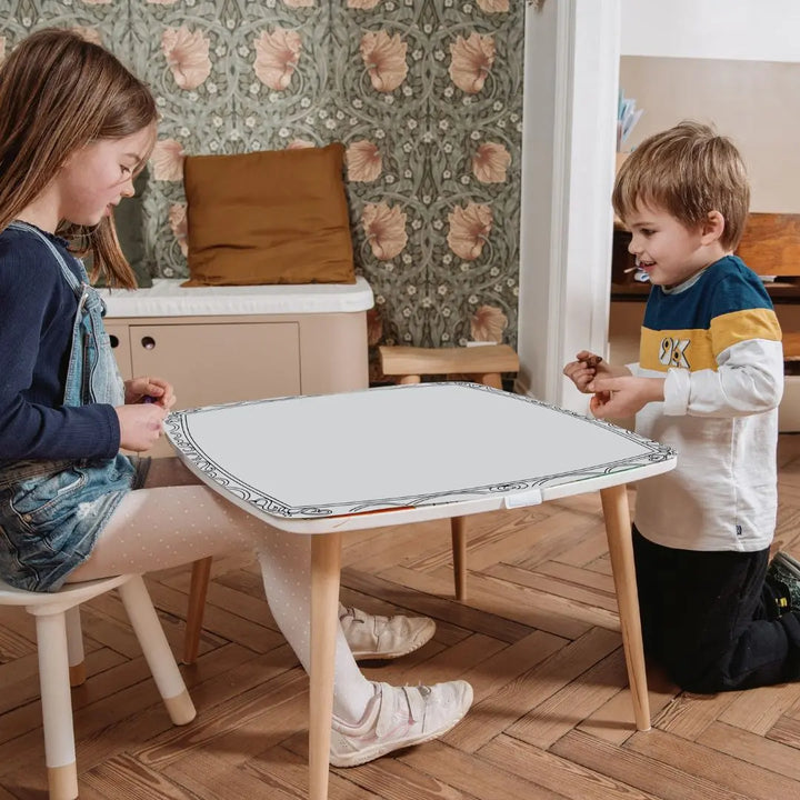 Spalvinimo stalas  + 1 pasirinkto dizaino spalvinimo paviršiaus papildymas