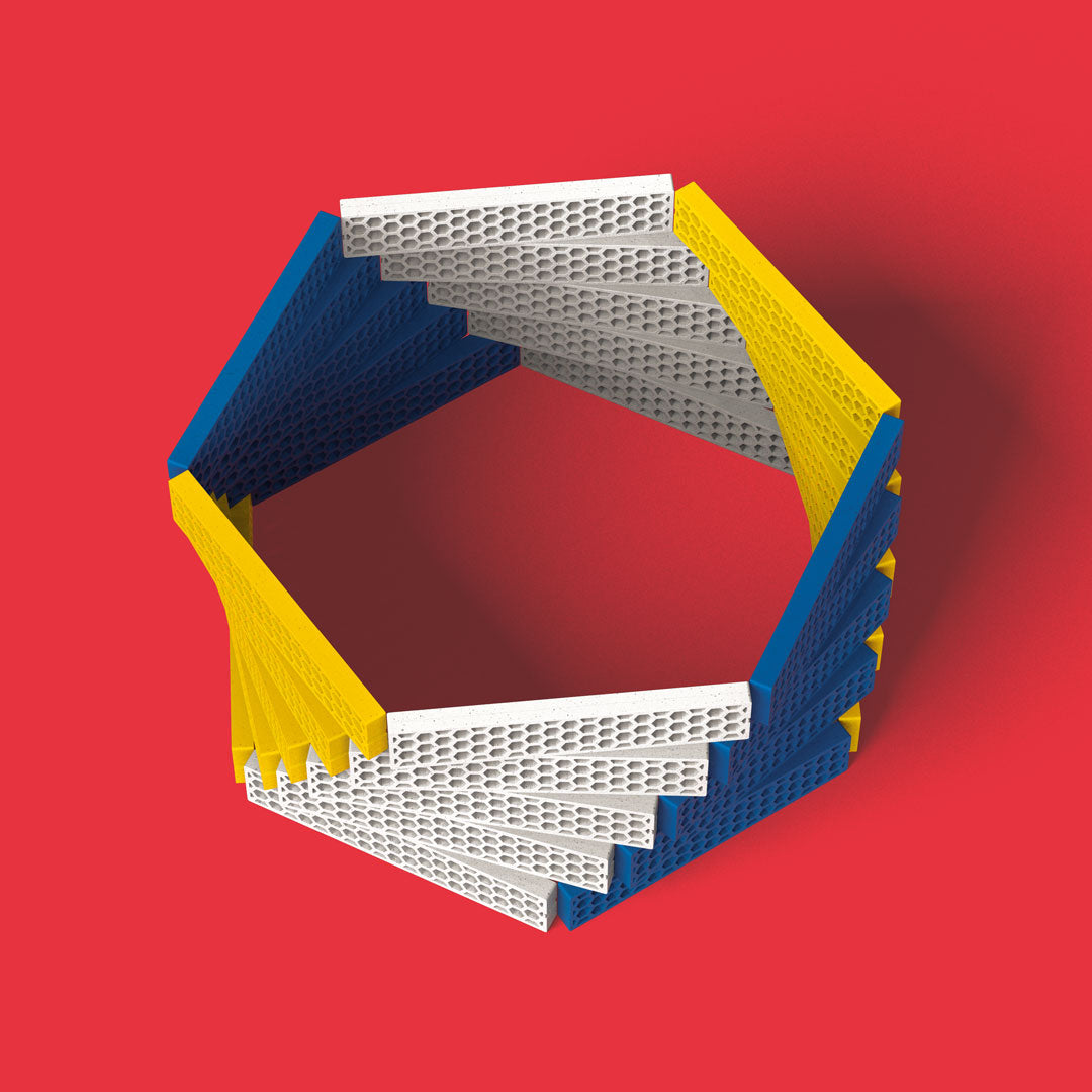 Bioblo PRADŽIOS DĖŽĖ "Basic-Mix" su 70 vnt. blokelių