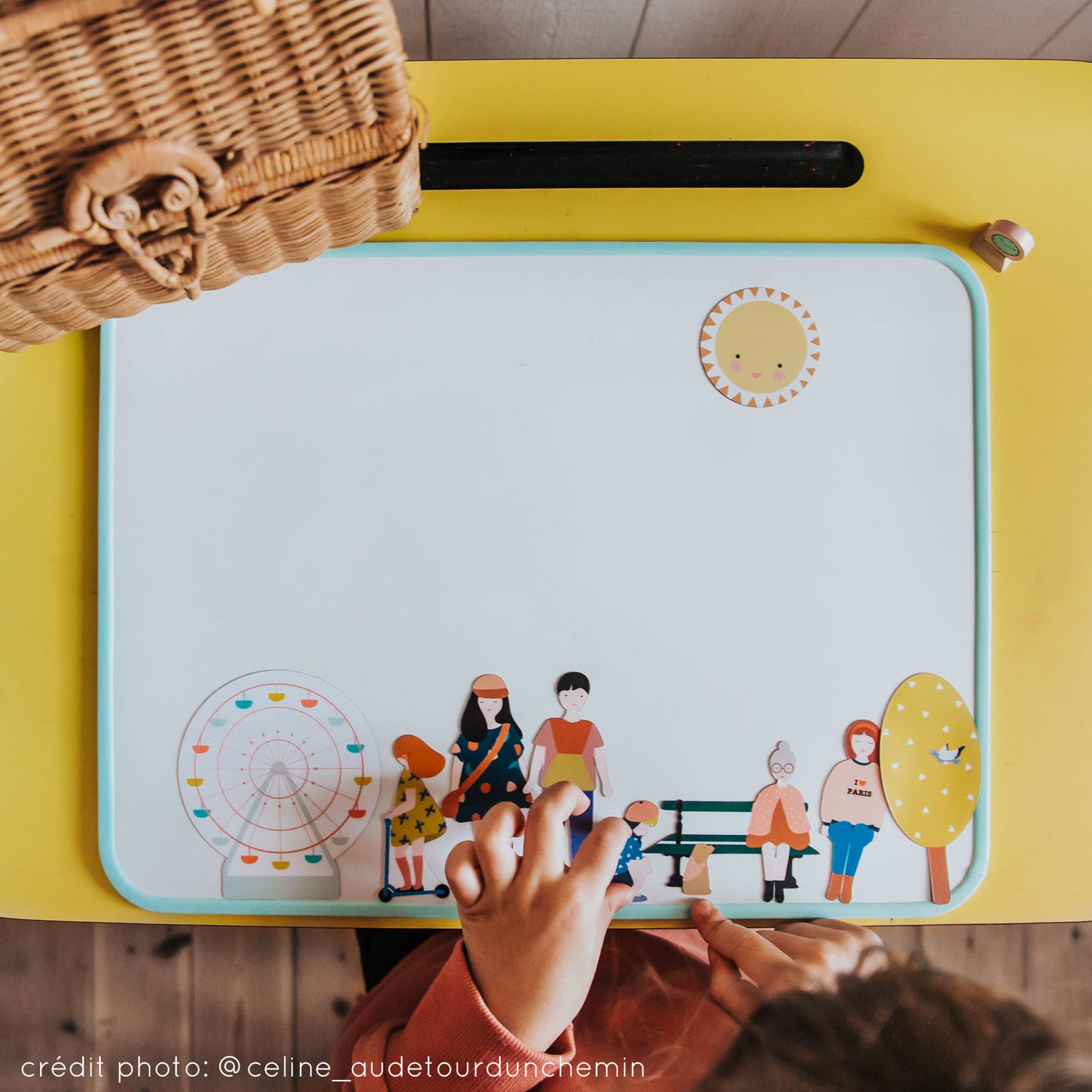 Magnetinė lenta (30x40 cm) - Opalas