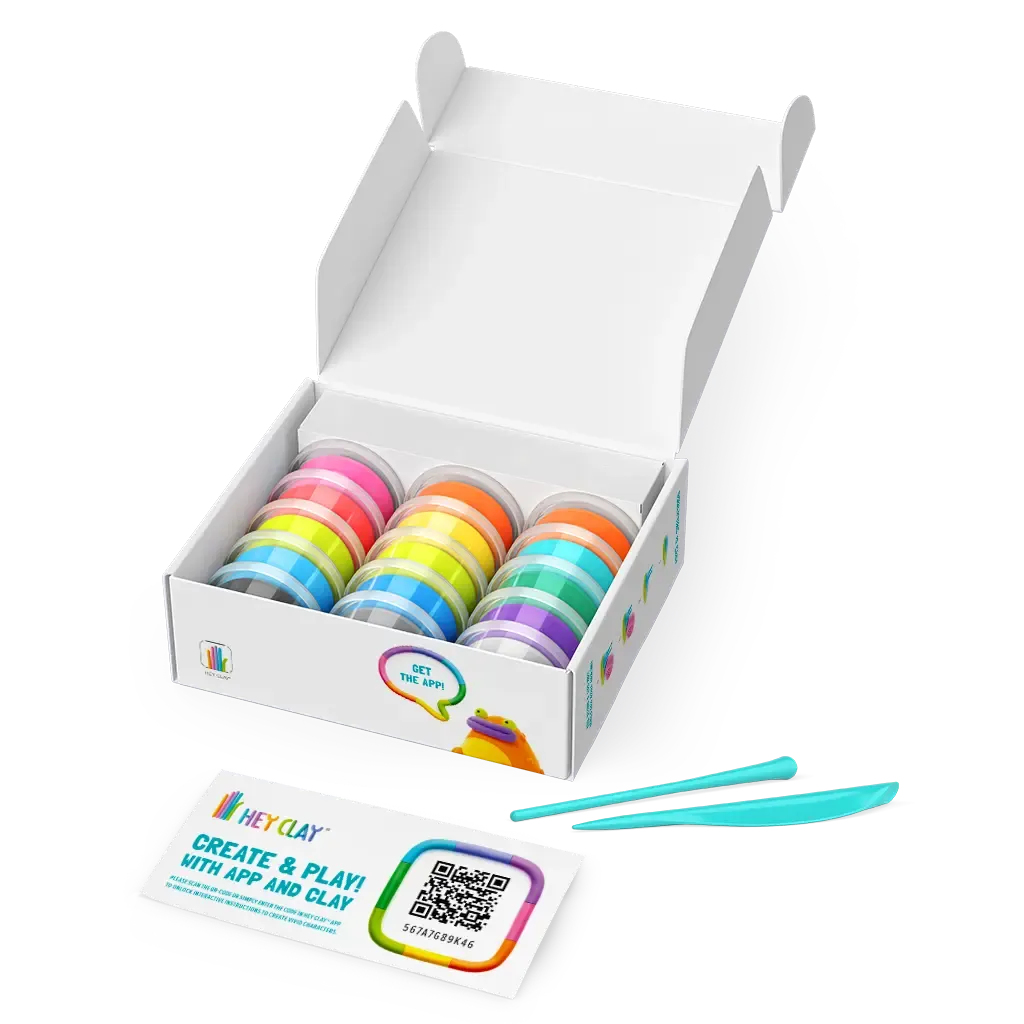 Modelinas Hey Clay - Egzotiniai gyvūnai