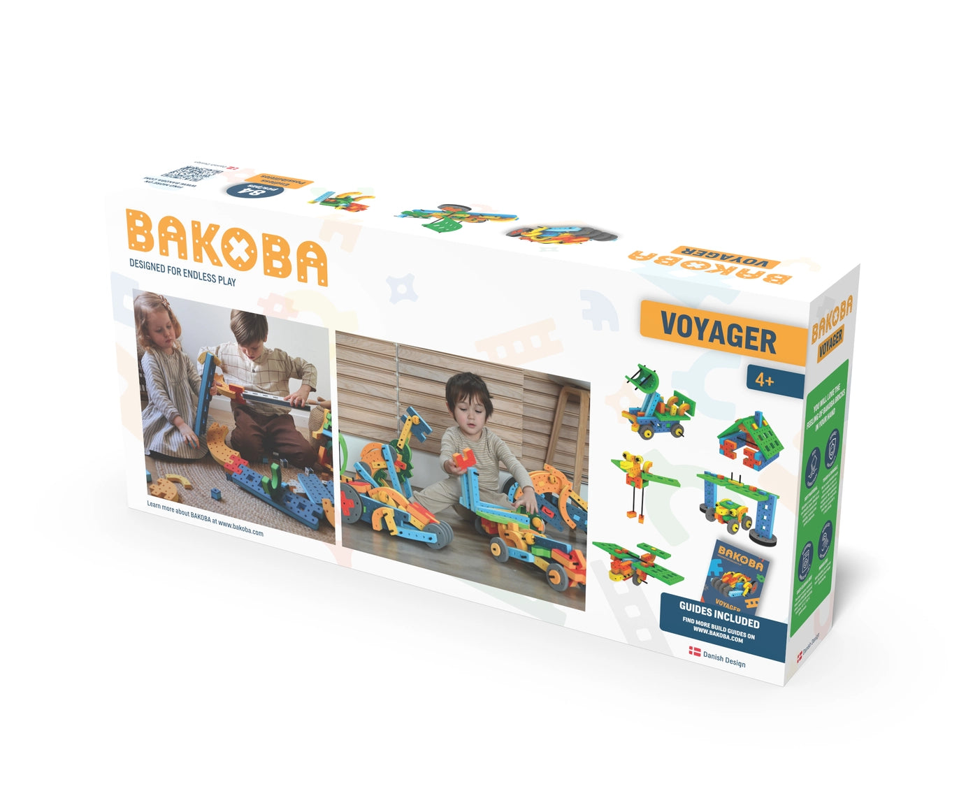 BAKOBA „Voyager“ konstruktorius  – 84 minkštos detalės