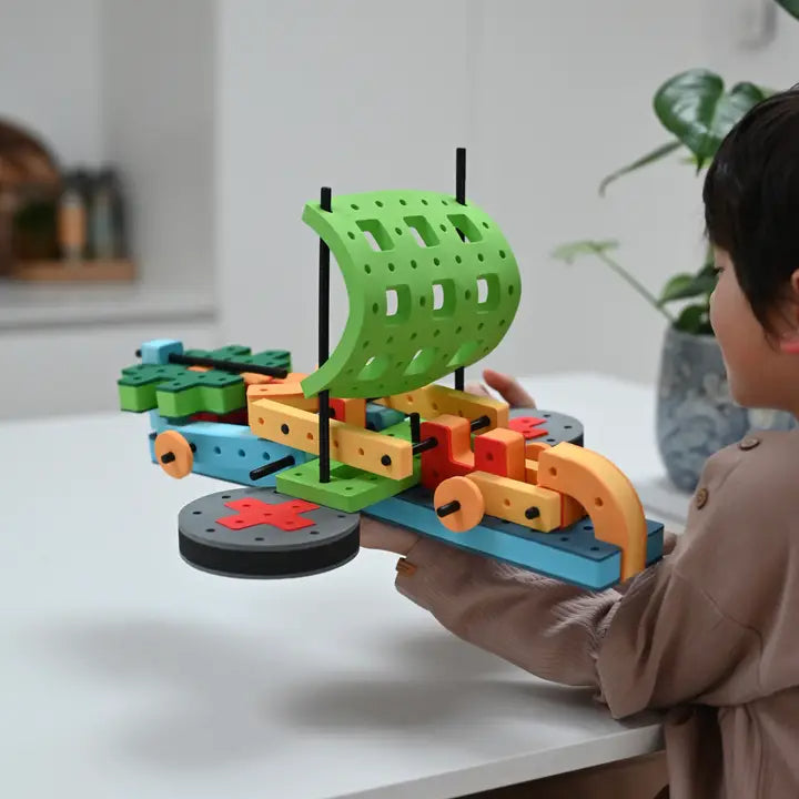 BAKOBA „Voyager“ konstruktorius  – 84 minkštos detalės