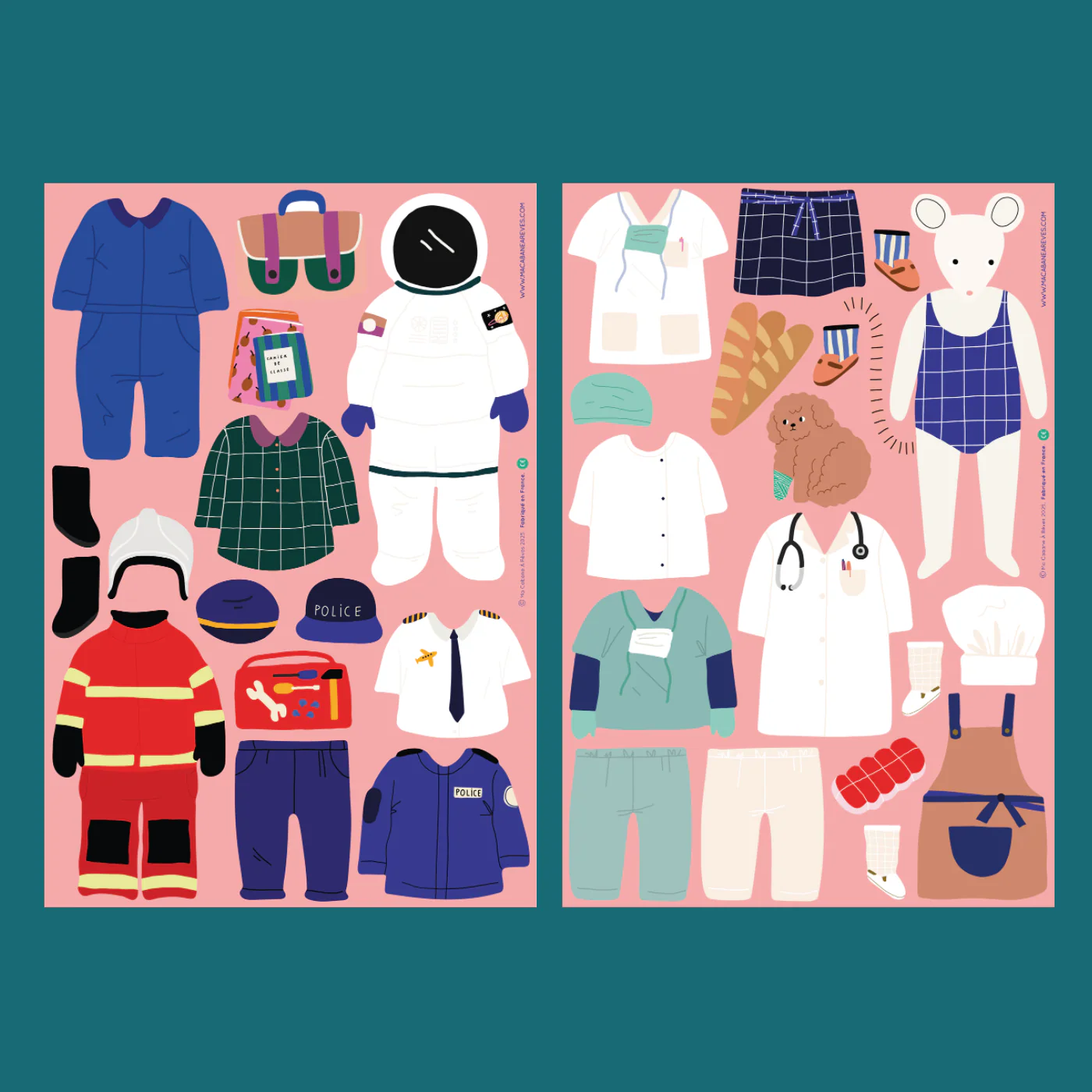 Magnetinis žaidimas „Profesijos“ – atrask 13 skirtingų karjerų!