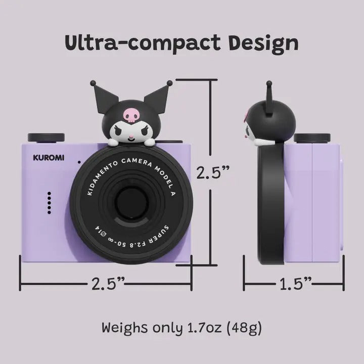 Mini Kuromi – vaikiška skaitmeninė kamera (Modelis A)