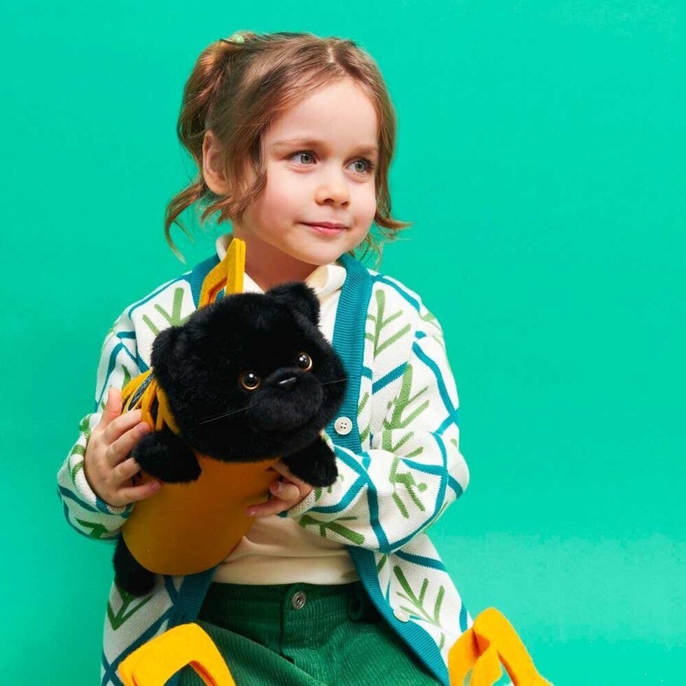 Milo & Millie pliušinis žaislas – juoda katytė Milo