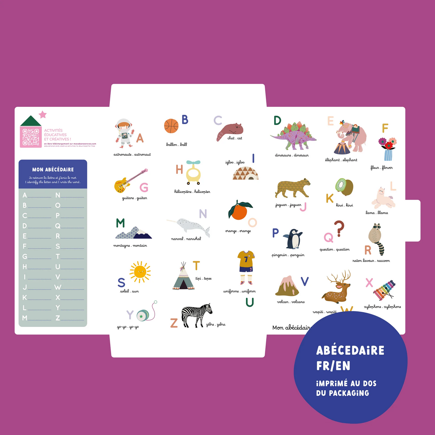 Magnetinė abėcėlė – 104 didžiosios raidės